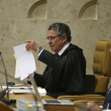 Marco Aurélio pede a Fux para manter votos já dados por ele no plenário virtual