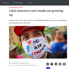 Segundo revista britânica The Economist, o “JOTA disseca o Judiciário”