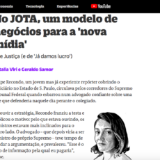 Brazil Journal publica reportagem sobre modelo de negócios do JOTA