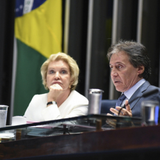 Eunício e Marta travam disputa no Senado por indicação à Anvisa