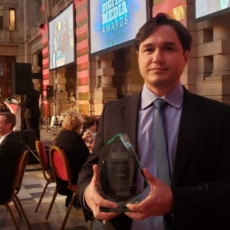 Toffoli parabeniza JOTA por prêmio de melhor startup de informação digital