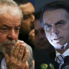 Rejeição: 54% não votam em Lula e 50% não votam em Bolsonaro de jeito nenhum