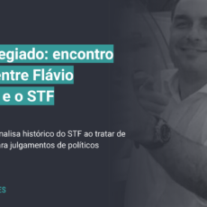 Sem Precedentes: encontro marcado entre Flávio Bolsonaro e o STF