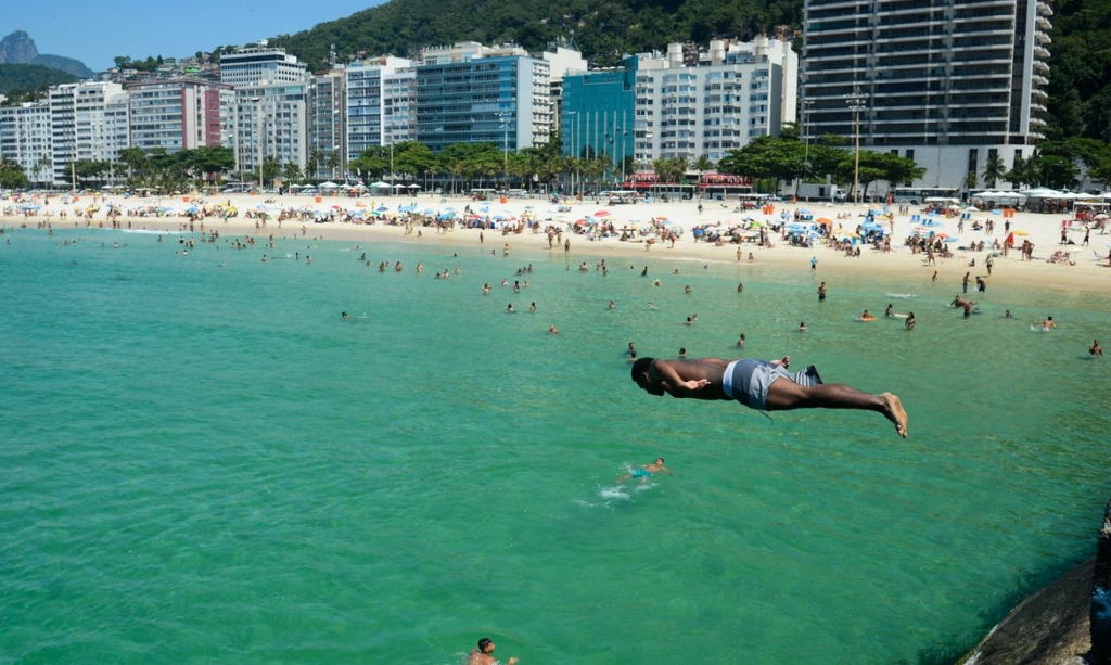 vaga na praia