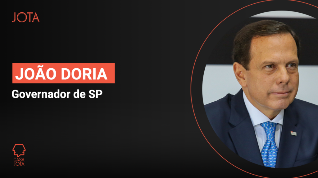 Joao Doria, de SP, na casa JOTA