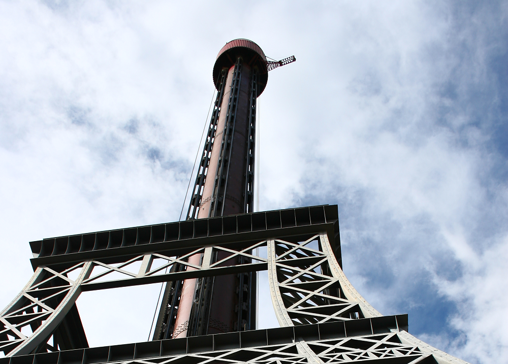 ACIDENTE sinistro Presos no alto da torre no hopi hari !! 