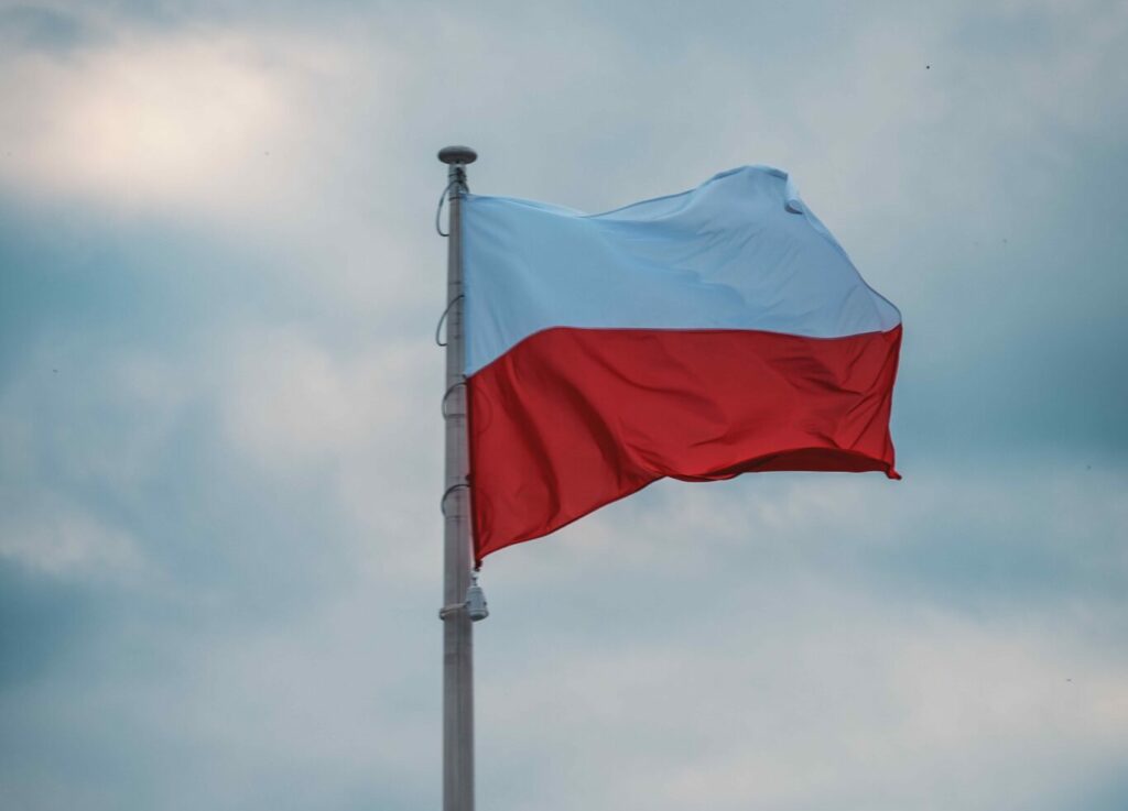 Polônia bandeira