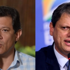Tarcísio de Freitas tem 50% e Fernando Haddad, 40%, aponta pesquisa Datafolha
