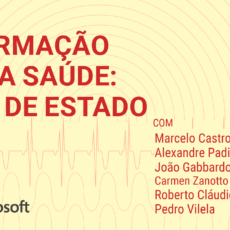 Casa JOTA debate os desafios do Estado para a transformação digital na saúde