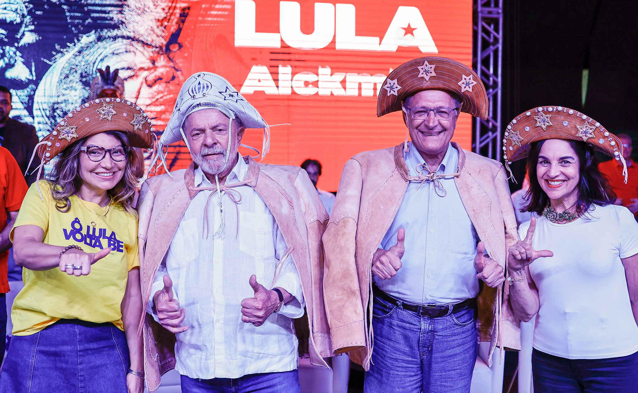 Lula e Alckmin – Campanha 2022