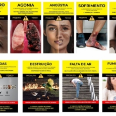 Anvisa aprova novos alertas para embalagens de cigarros