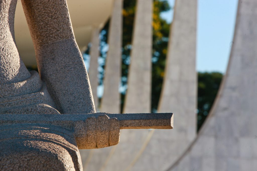 Estátua Justiça, em frente ao Supremo Tribunal Federal / Crédito: Fellipe Sampaio/STF