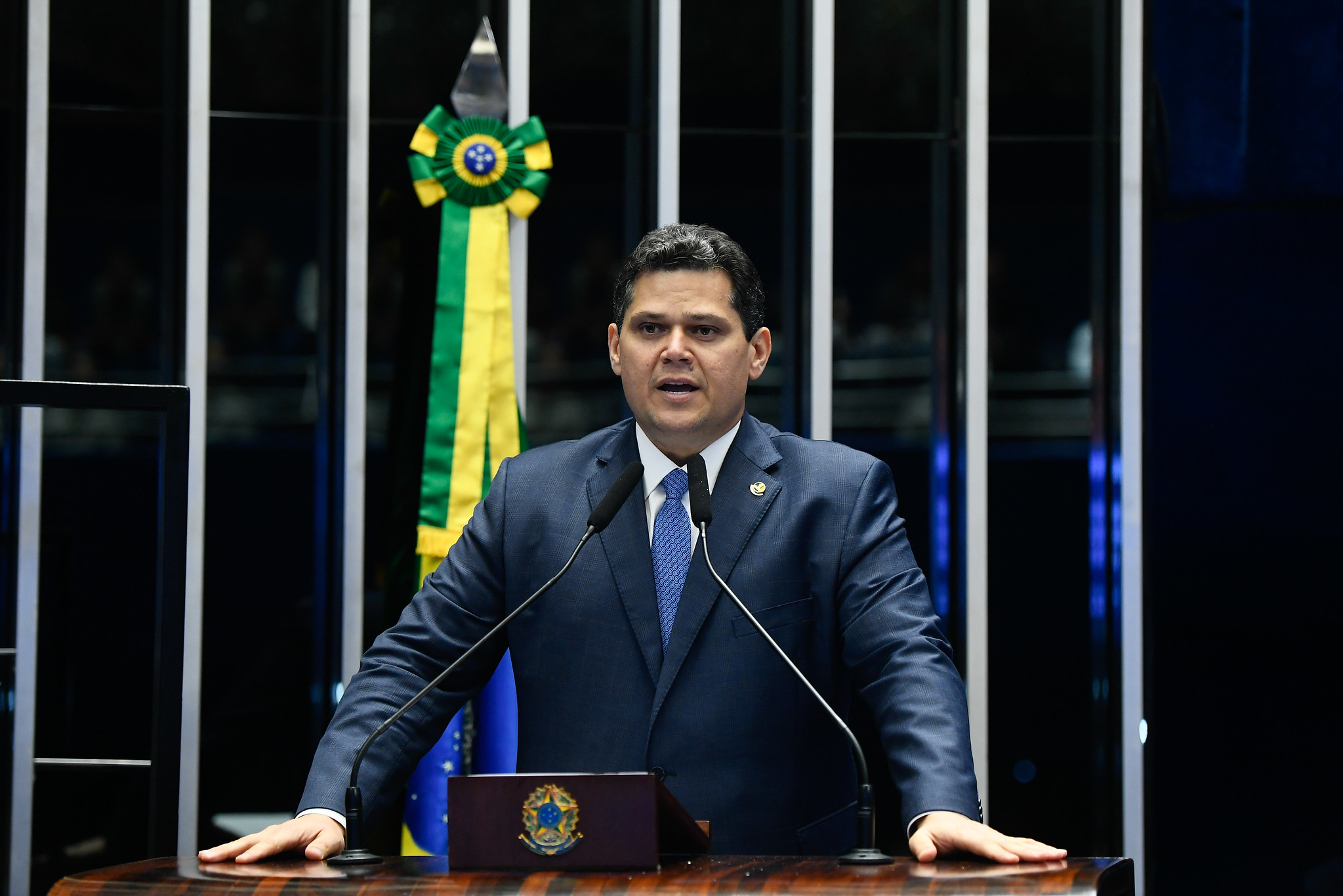 Recado ao STF: Alcolumbre defende emendas parlamentares em discurso pré-eleição