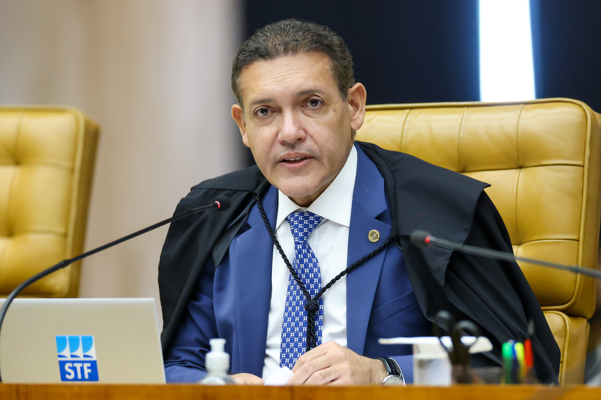 Em reunião com big techs, Nunes Marques fala em criar gov...