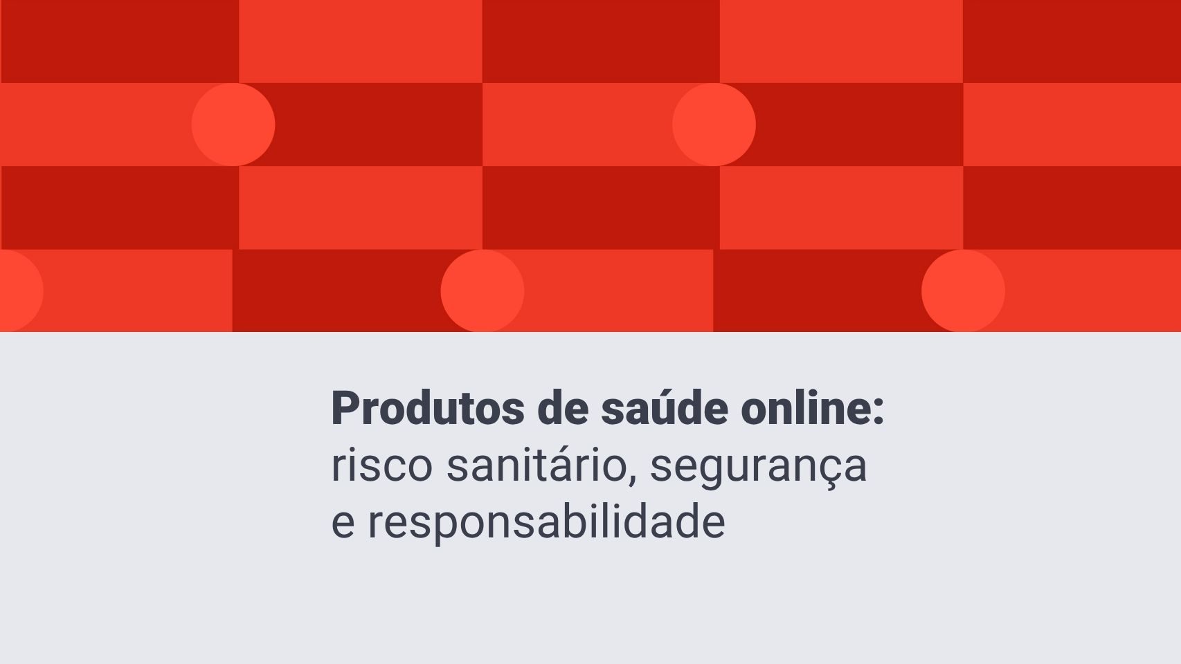 Venda online de produtos de saúde entra no centro do debate regulatório