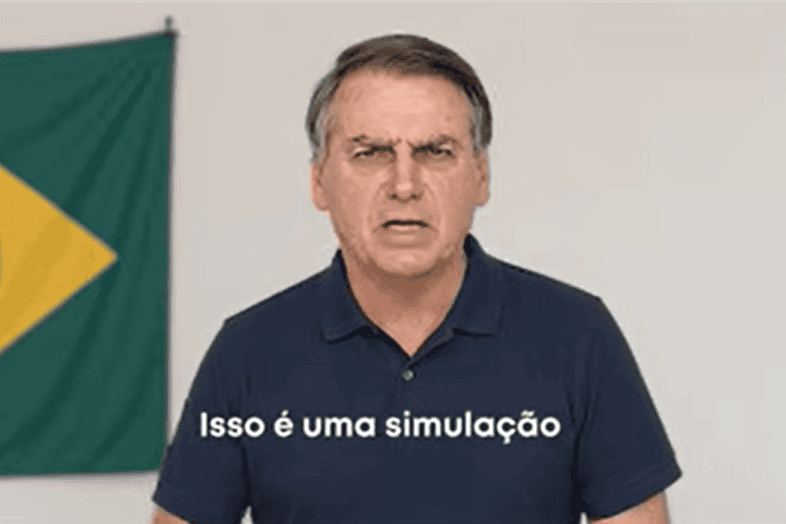 JOTA Principal: Vídeo de Jair Bolsonaro feito por IA pode gerar punição a ele ou a Flávio,