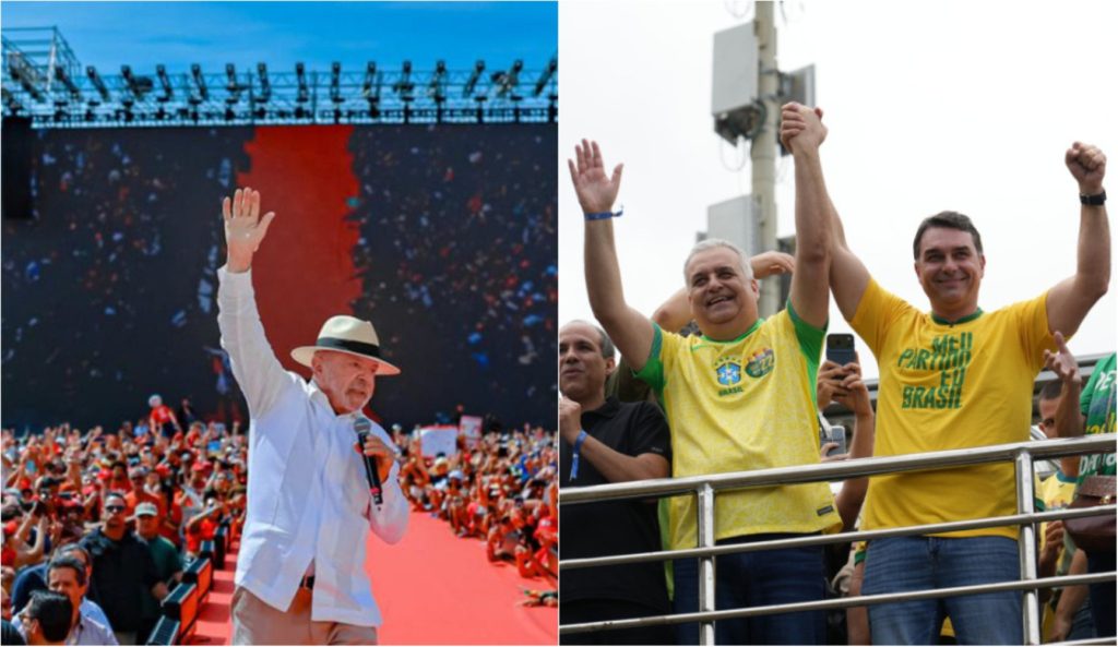 Lula Flávio Bolsonaro