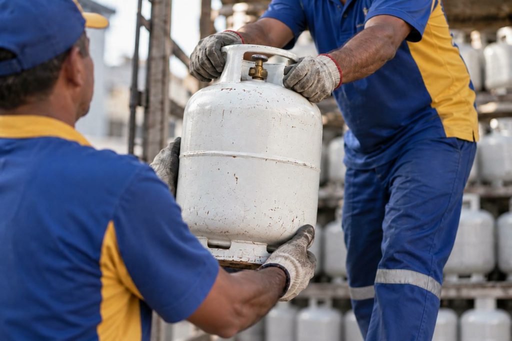 botijão de cozinha botijão de gás GLP