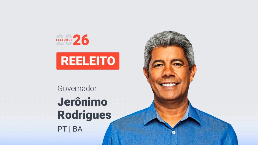 Jerônimo vence ACM Neto com 55,26% dos votos e é reeleito governador da Bahia - Foto