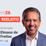 Elmano de Freitas é reeleito governador do Ceará no 1º turno