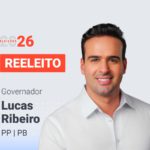 Lucas Ribeiro é reeleito governador da Paraíba