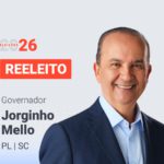 Jorginho Mello é reeleito governador de Santa Catarina
