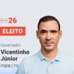 Vicentinho Júnior é eleito governador do Tocantins