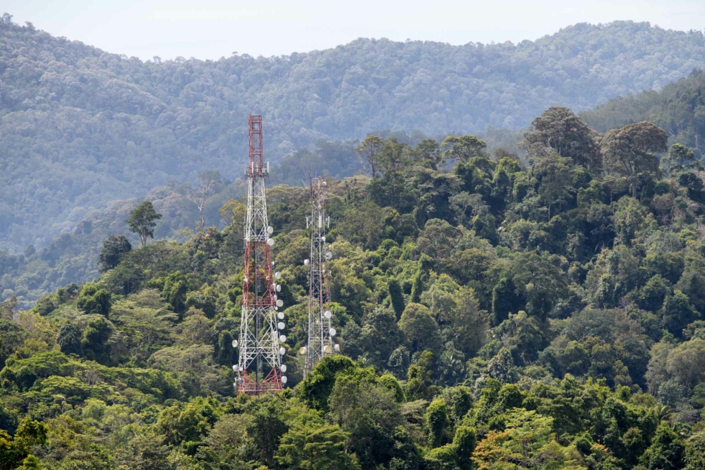 infraestrutura telecomunicação